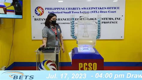 JULY 27, 2024 4PM DRAW RESULT 17 .